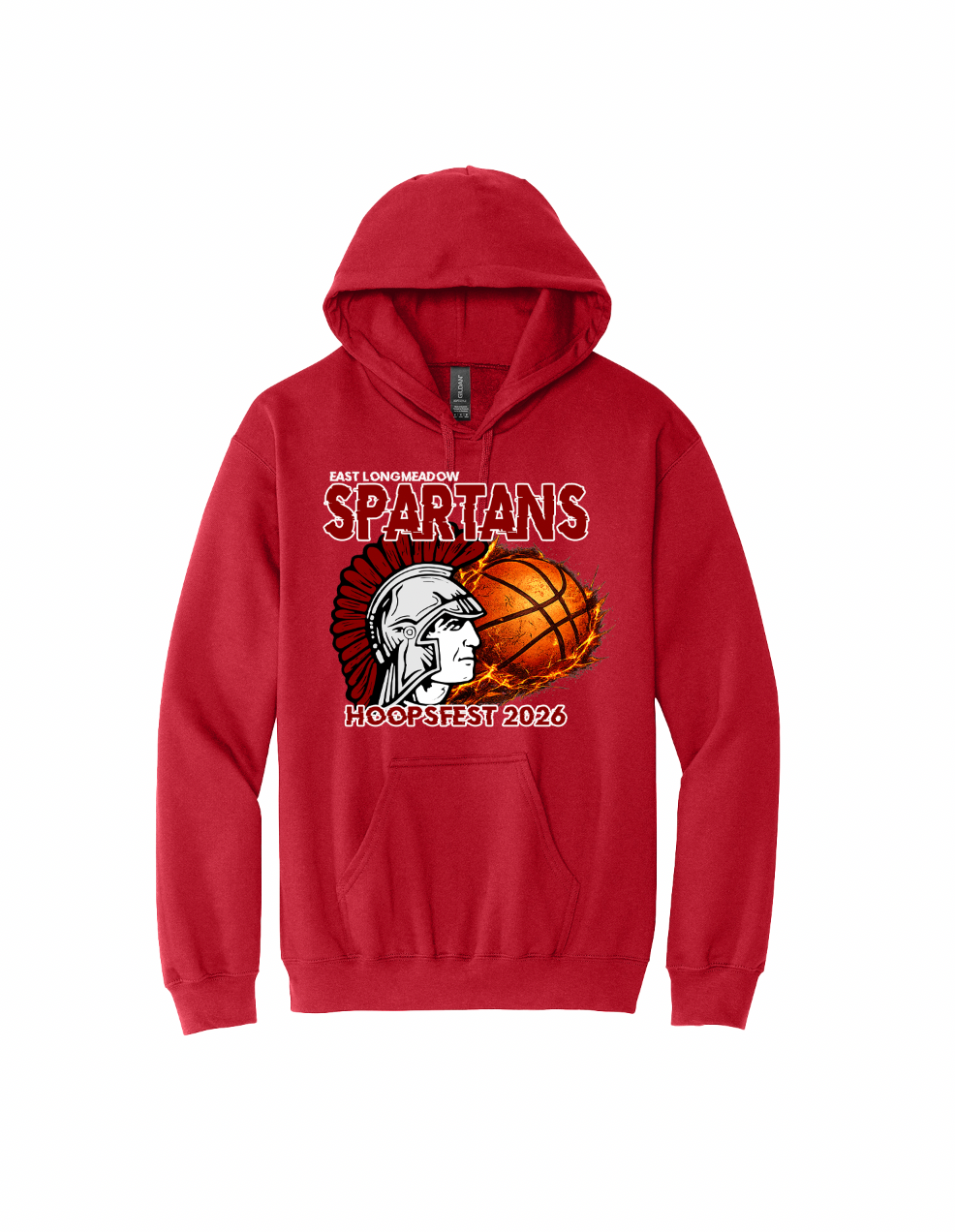 East Longmeadow Youth Basketball Hoodies