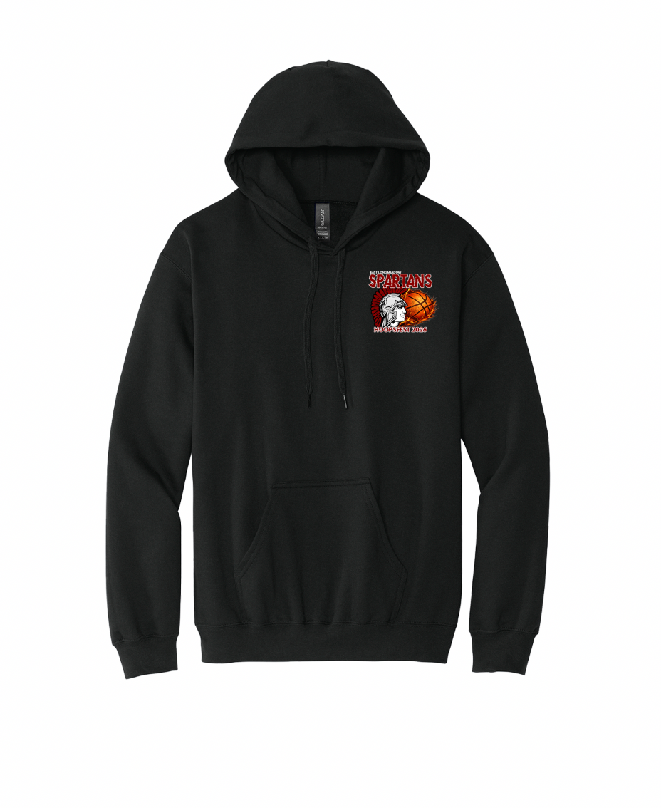 East Longmeadow Youth Basketball Hoodies (Badges)