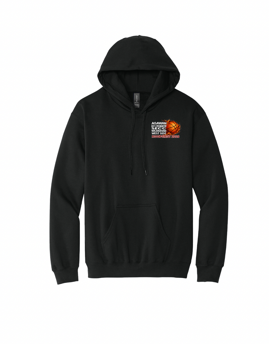 East Longmeadow Youth Basketball Hoodies (Badges)