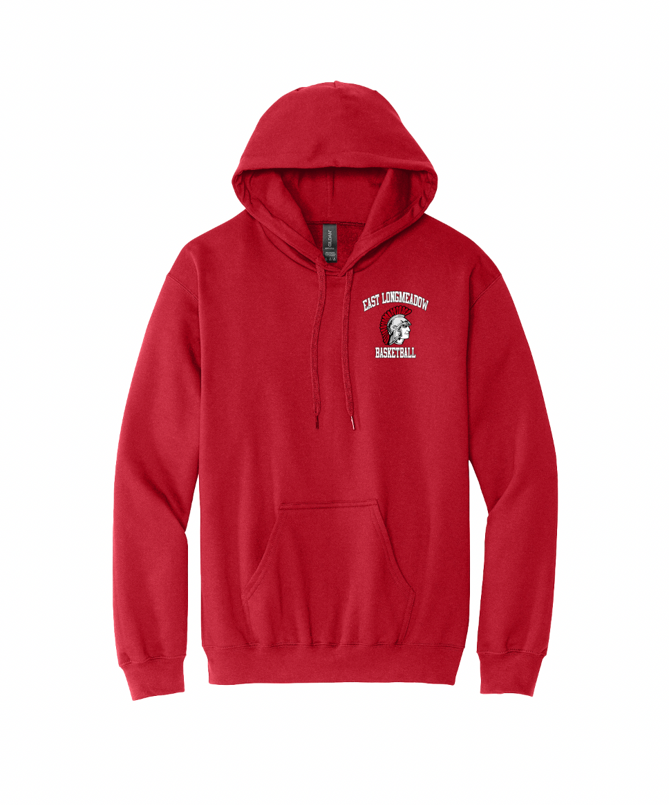 East Longmeadow Youth Basketball Hoodies (Badges)