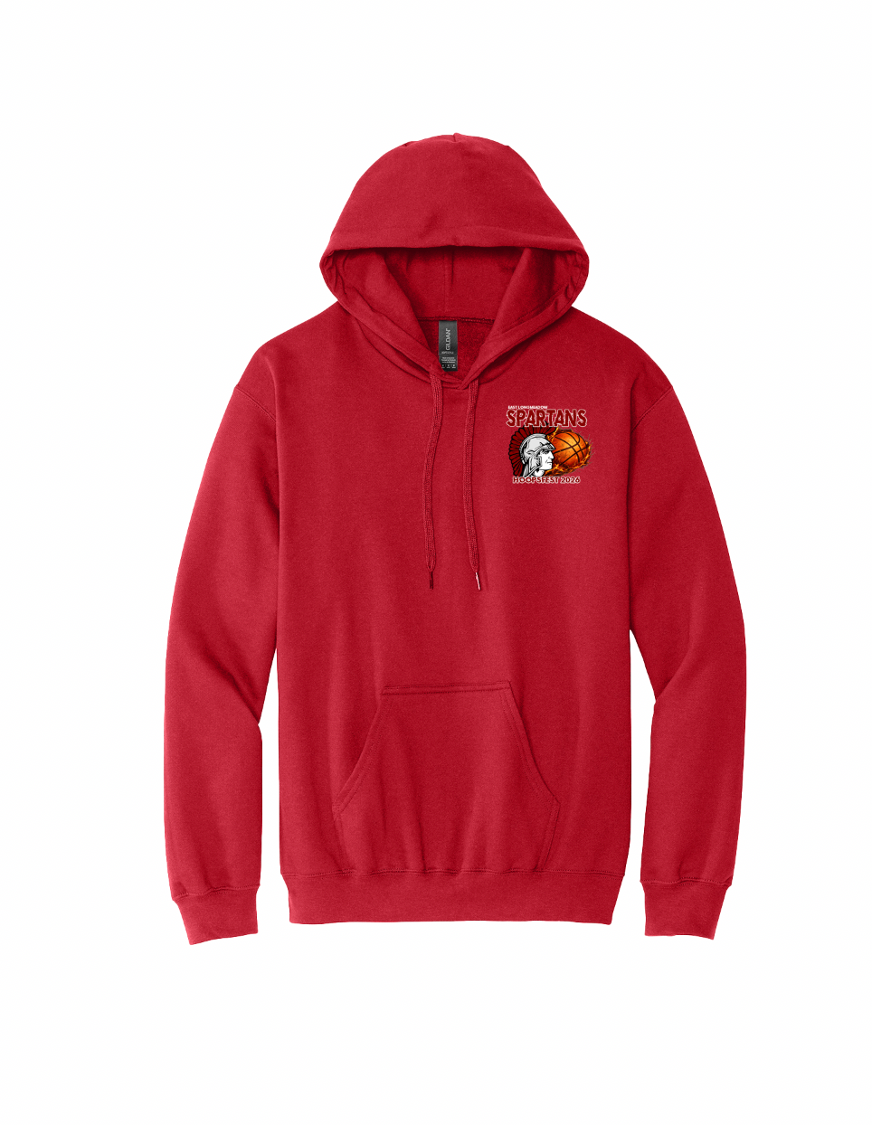 East Longmeadow Youth Basketball Hoodies (Badges)
