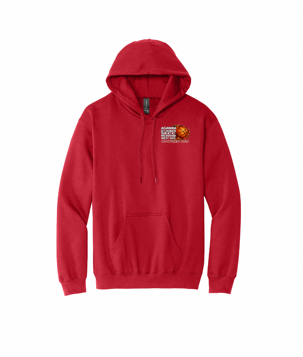 East Longmeadow Youth Basketball Hoodies (Badges)