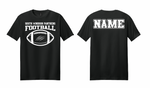 Panthers Ripped Football T Shirt