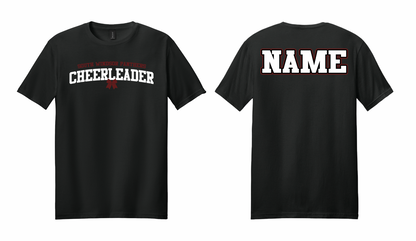Panthers Cheer Bow T-Shirt