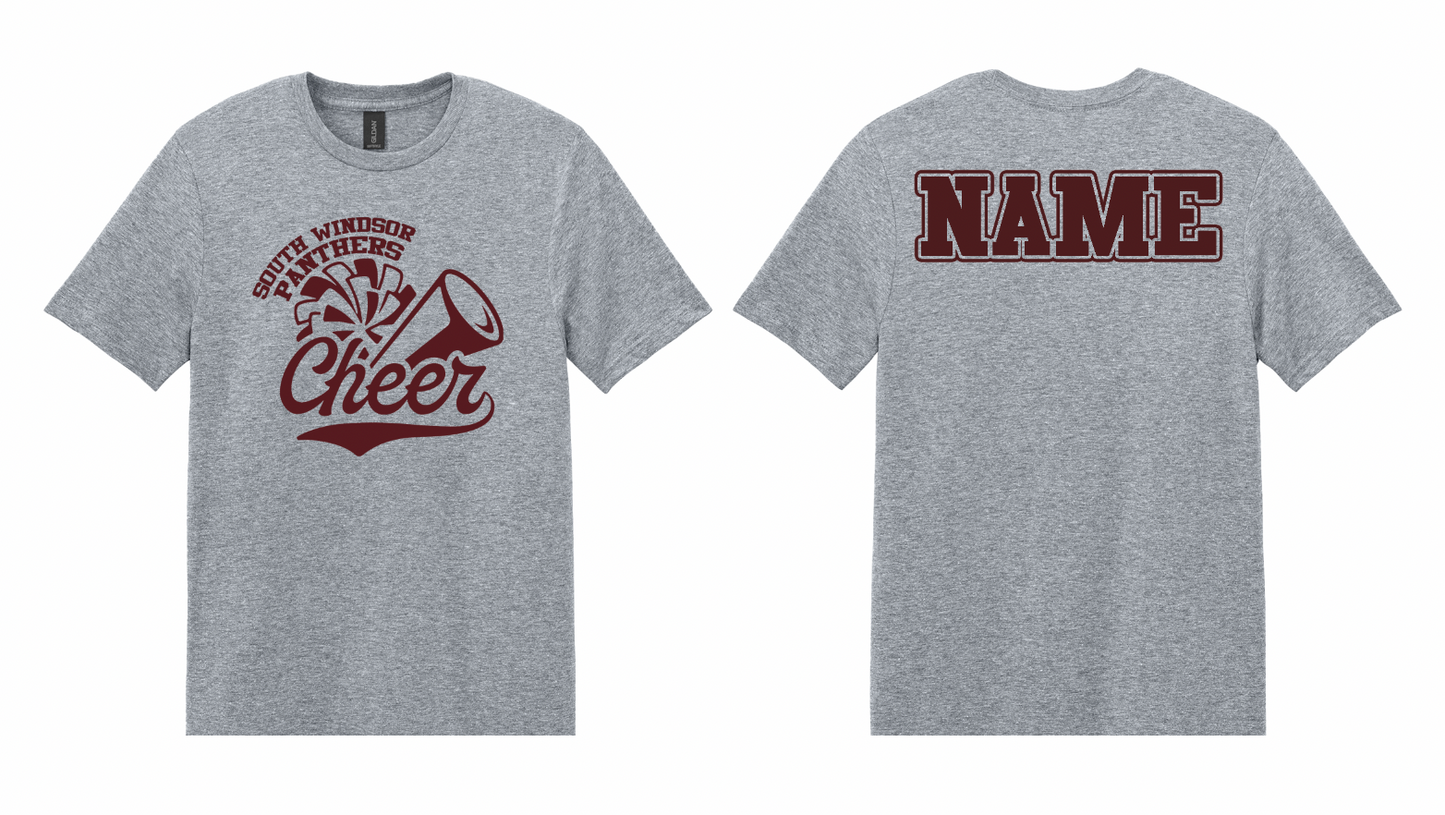 Panthers Cheer Bow T-Shirt