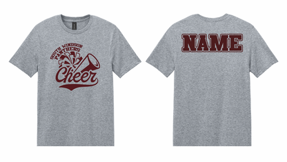 Panthers Cheer Bow T-Shirt