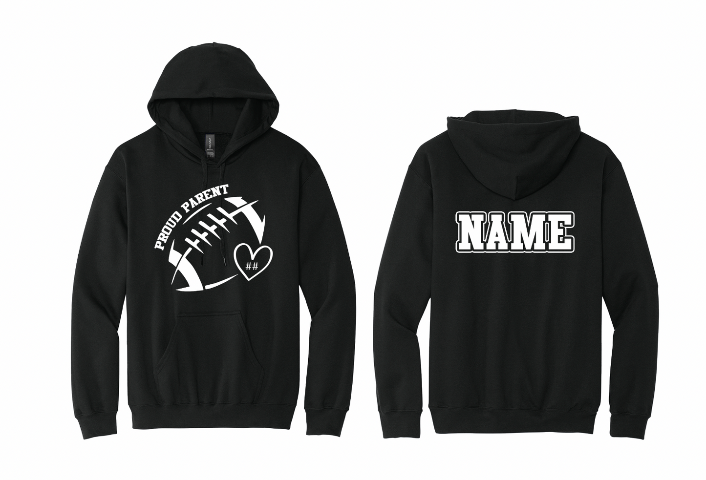 Proud Football Parent Hoodie