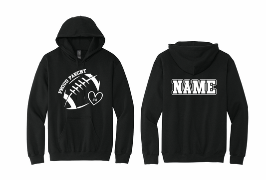 Proud Football Parent Hoodie
