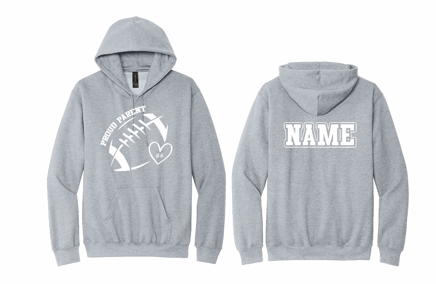 Proud Football Parent Hoodie