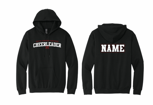 Panthers Cheer Bow Hoodie