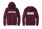 Panthers Cheer Bow Hoodie