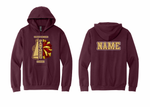 Panthers Cheer Pom/Megaphone Hoodie