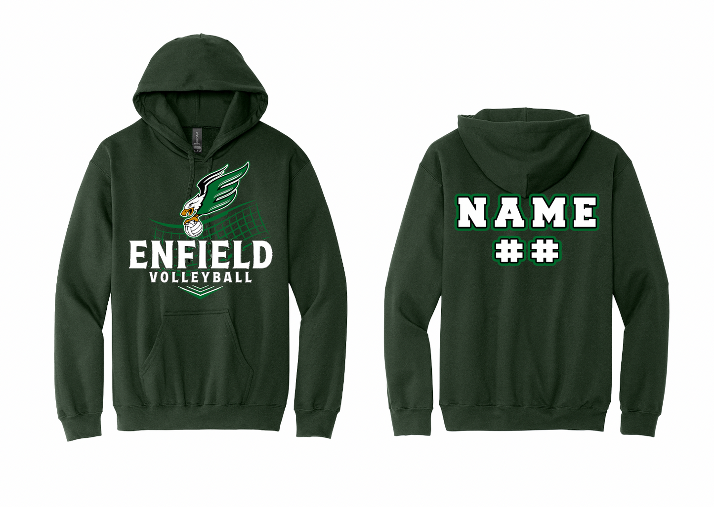 Enfield Boys' Volleyball Softstyle Hoodies
