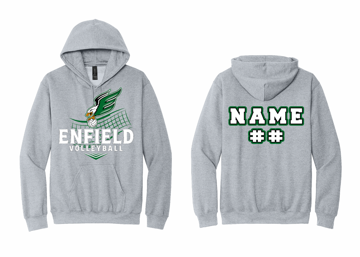 Enfield Boys' Volleyball Softstyle Hoodies