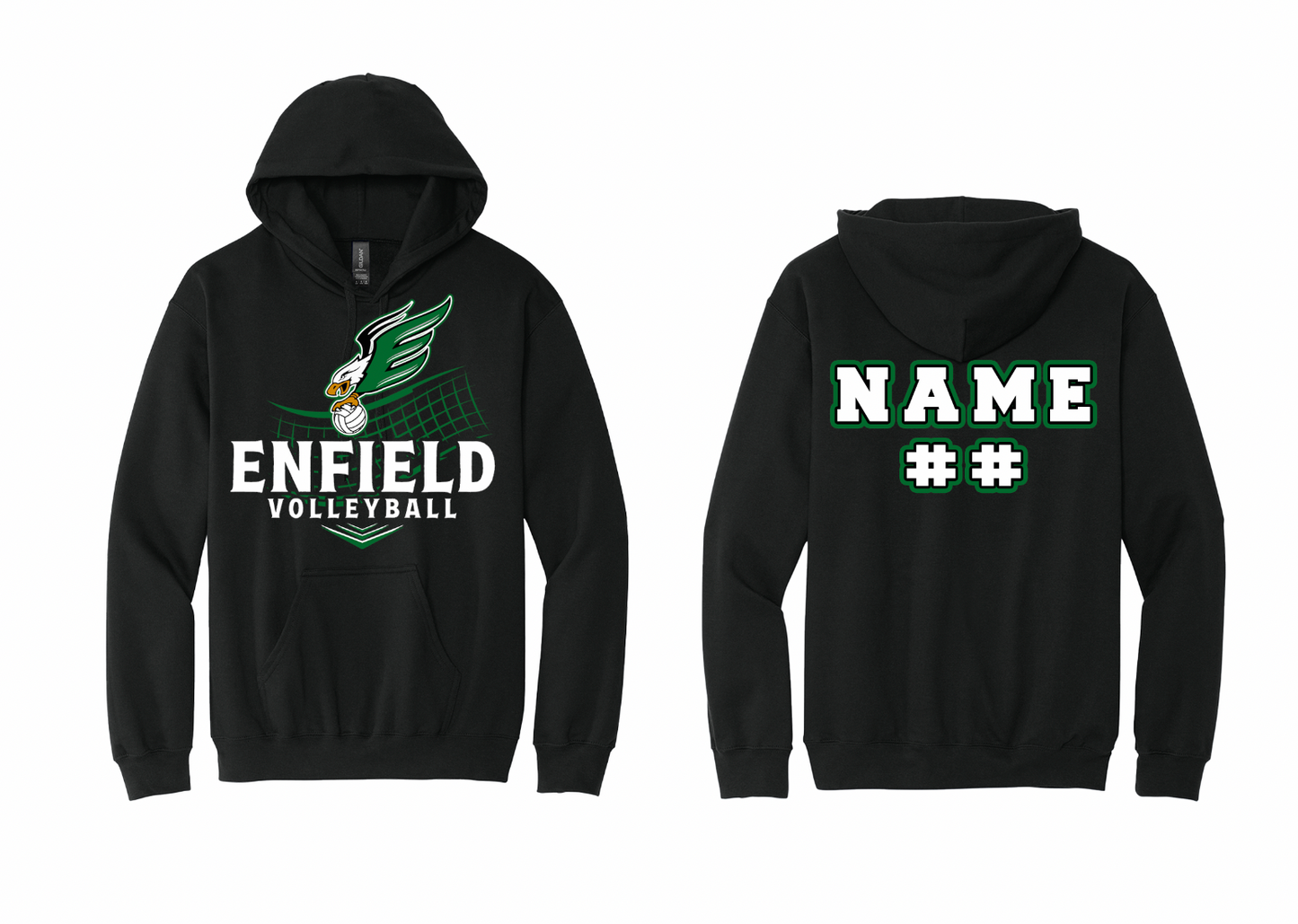 Enfield Boys' Volleyball Softstyle Hoodies