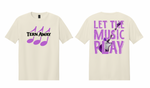 Let The Music Play T Shirt