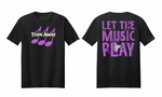 Let The Music Play T Shirt