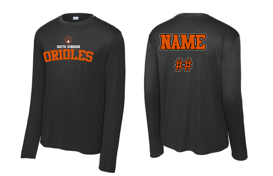 Orioles Moisture-Wicking Long-Sleeve ST350LS/YST350LS