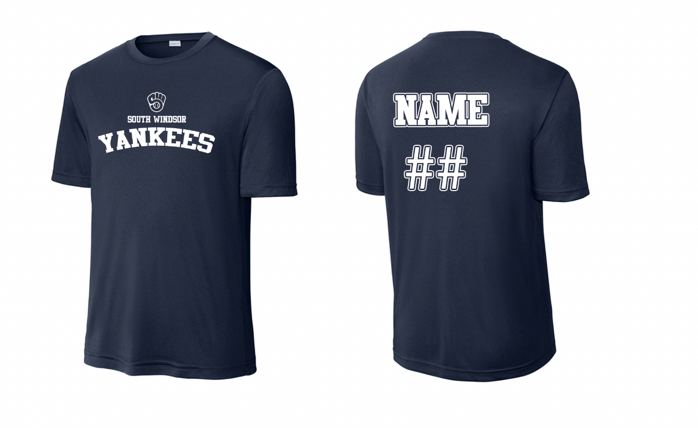 Yankees Moisture-Wicking Short-Sleeve ST350/YST350