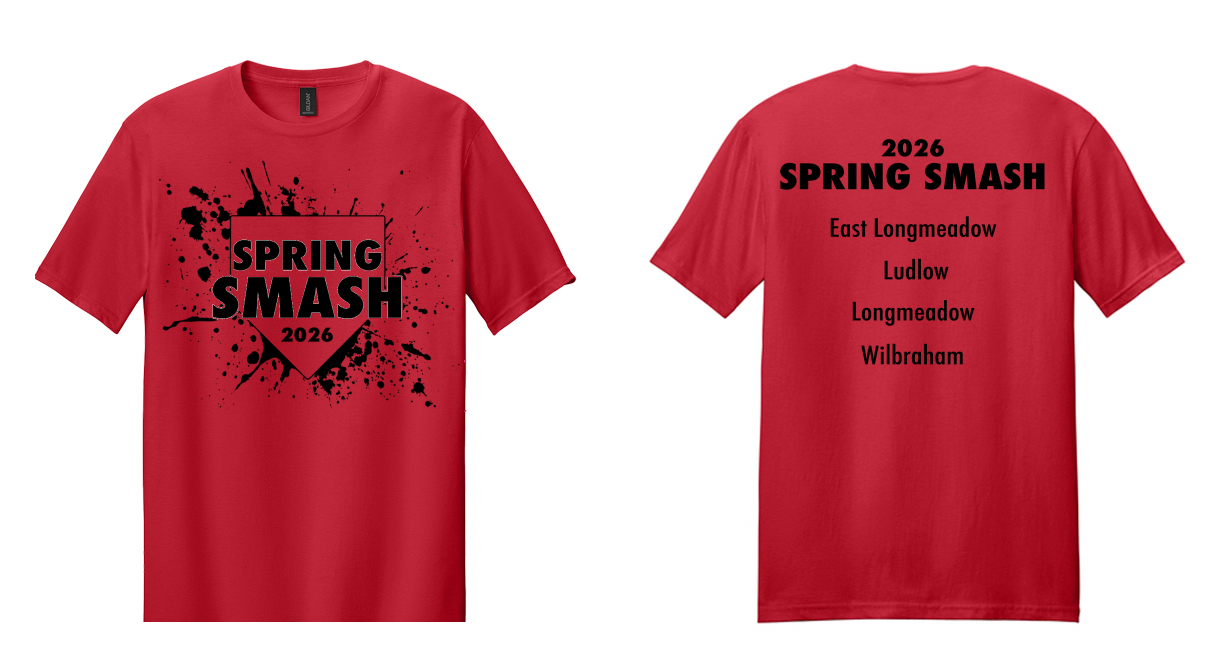 SoftStyle SPRING SMASH 2026 T Shirts - Black Home Plate Design