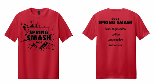 SoftStyle SPRING SMASH 2026 T Shirts - Black Home Plate Design