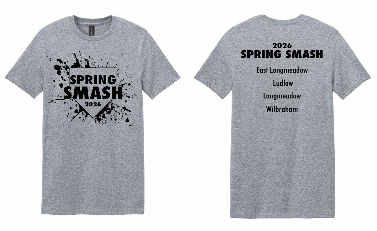 SoftStyle SPRING SMASH 2026 T Shirts - Black Home Plate Design
