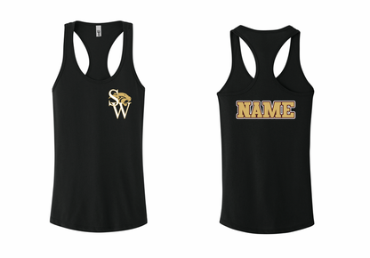 Panthers Logo Emblem Racerback Tank