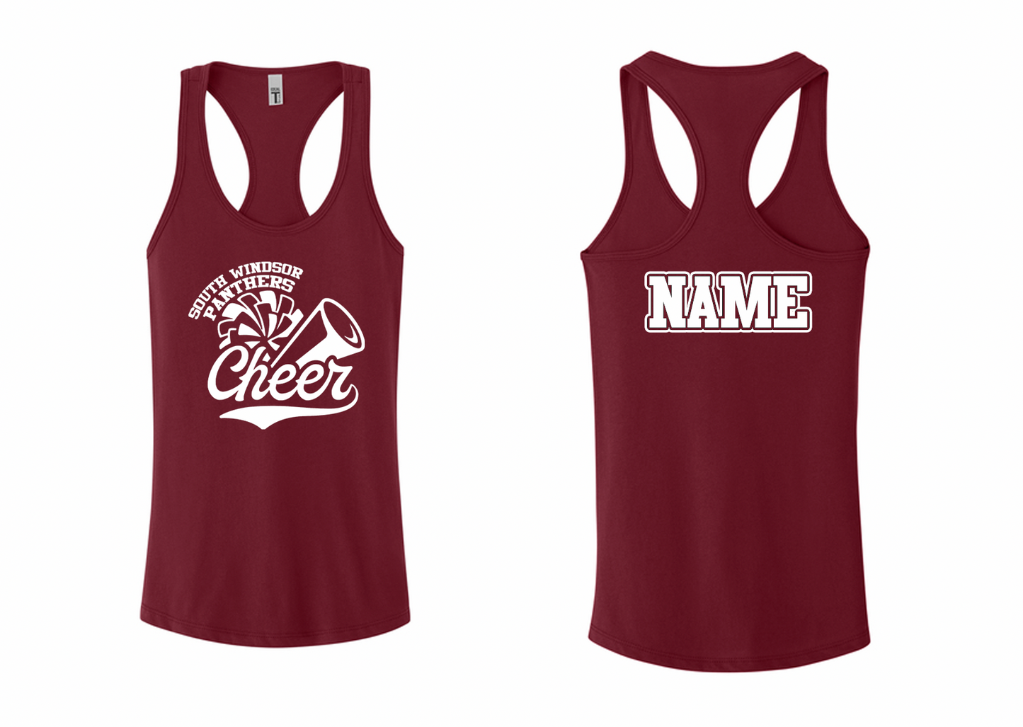 Panthers Cheer 2026 Racerback Tank