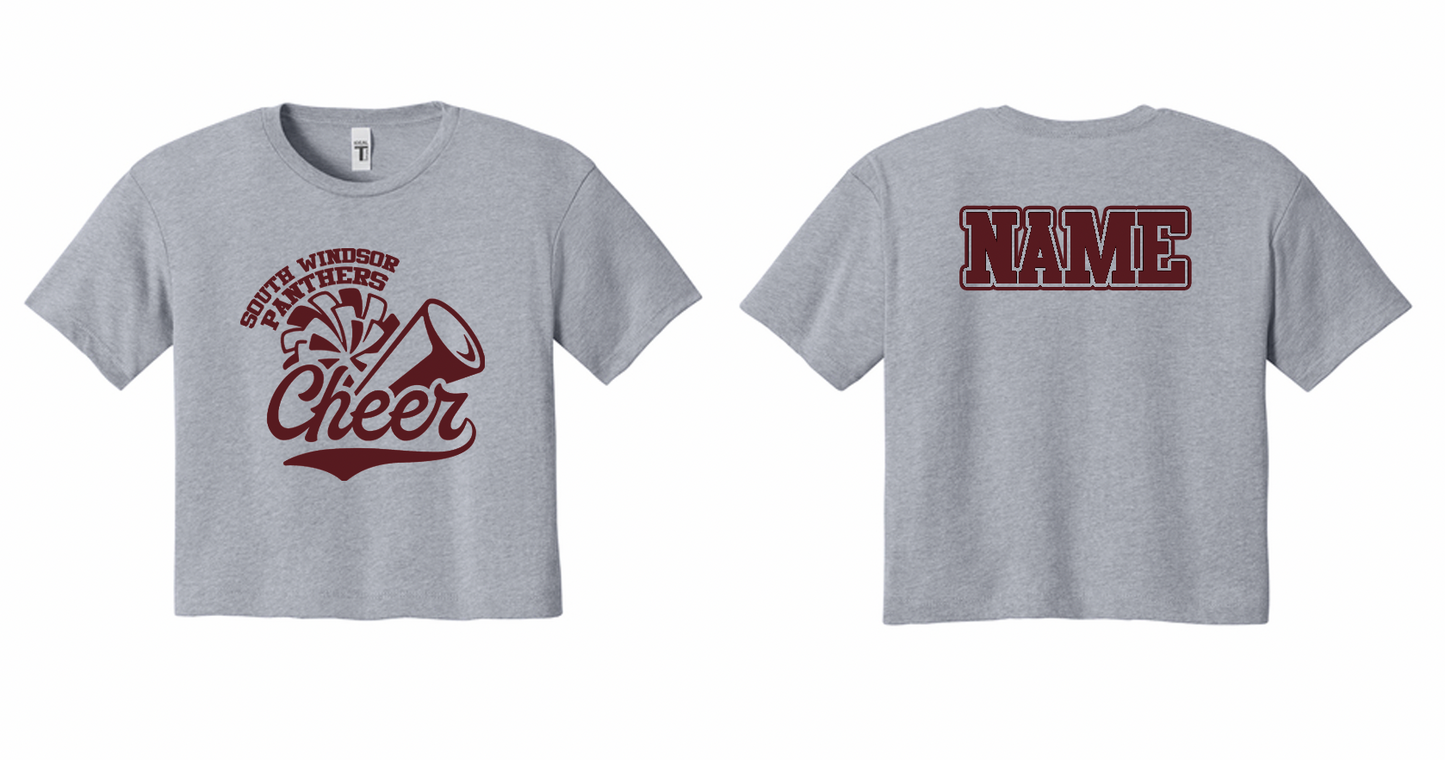 Panthers Cheer 2026 Crop Top