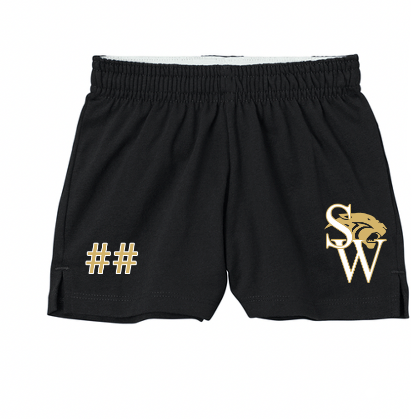 Panthers Jersey Knit Squad Short