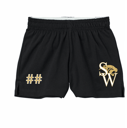 Panthers Jersey Knit Squad Short