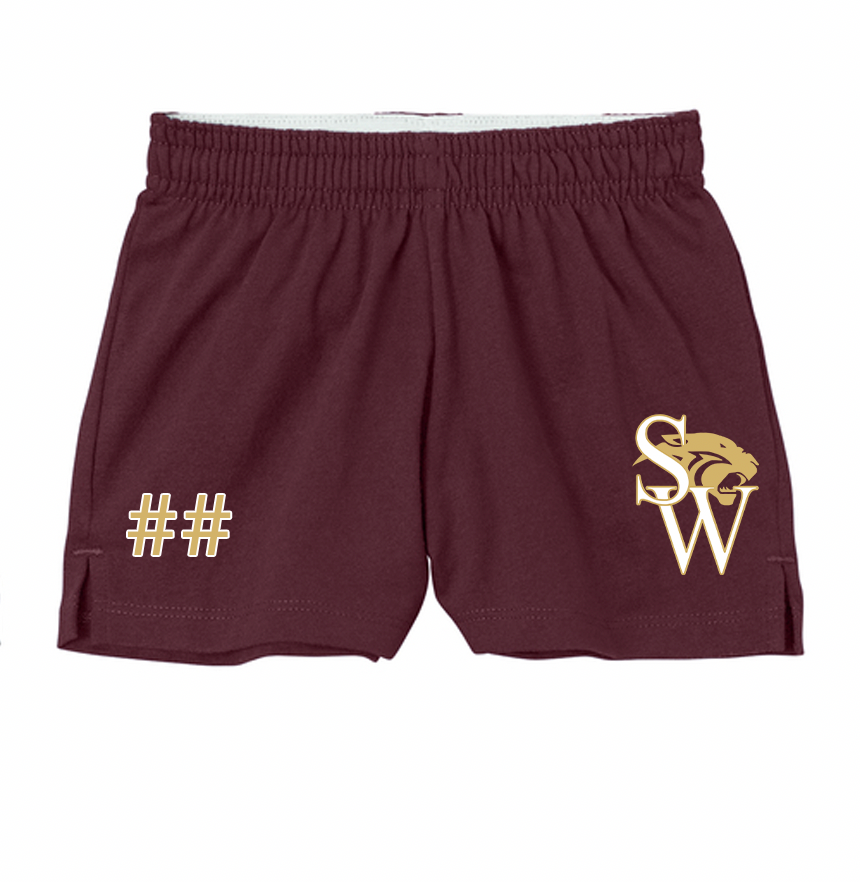 Panthers Jersey Knit Squad Short