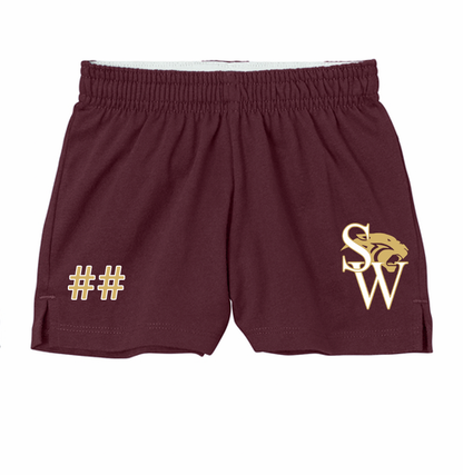 Panthers Jersey Knit Squad Short