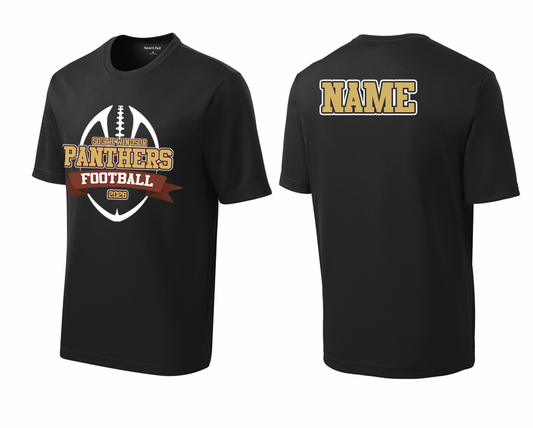 Panthers 2026 Football Performance T-Shirt