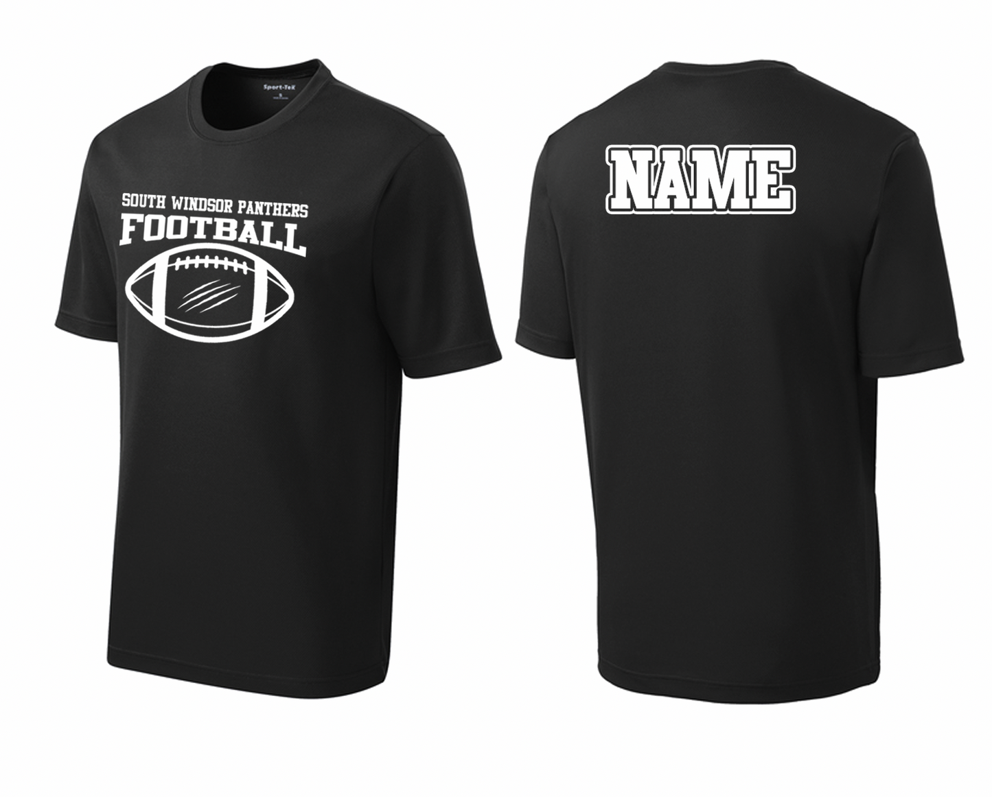 Panthers Ripped Football Performance T-Shirt