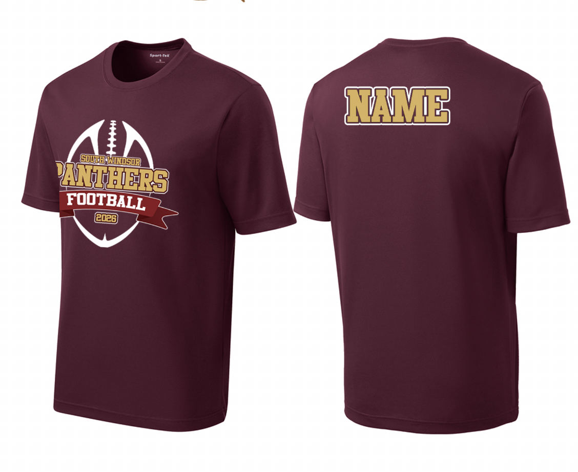 Panthers 2026 Football Performance T-Shirt