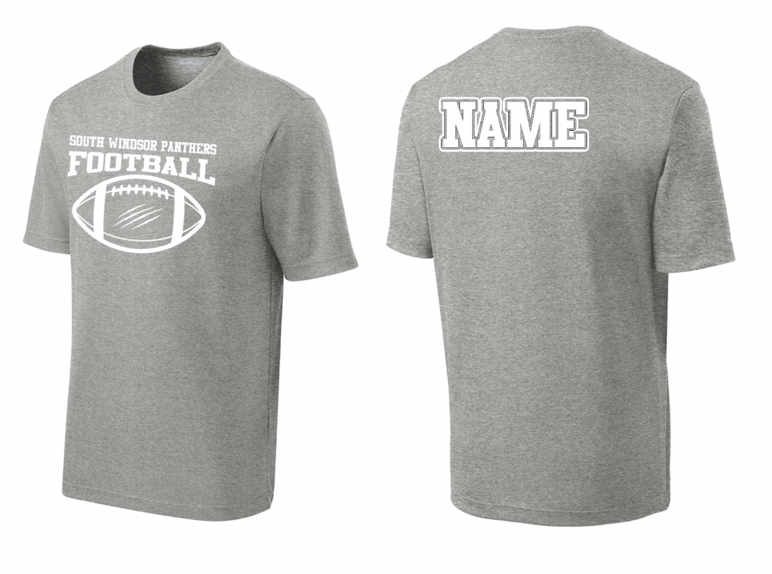 Panthers Ripped Football Performance T-Shirt