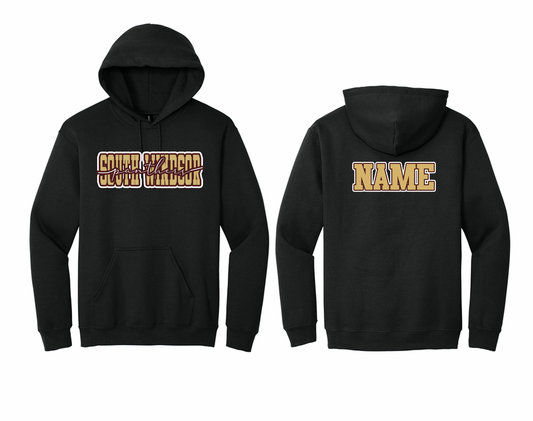 Panthers Cursive Hoodie