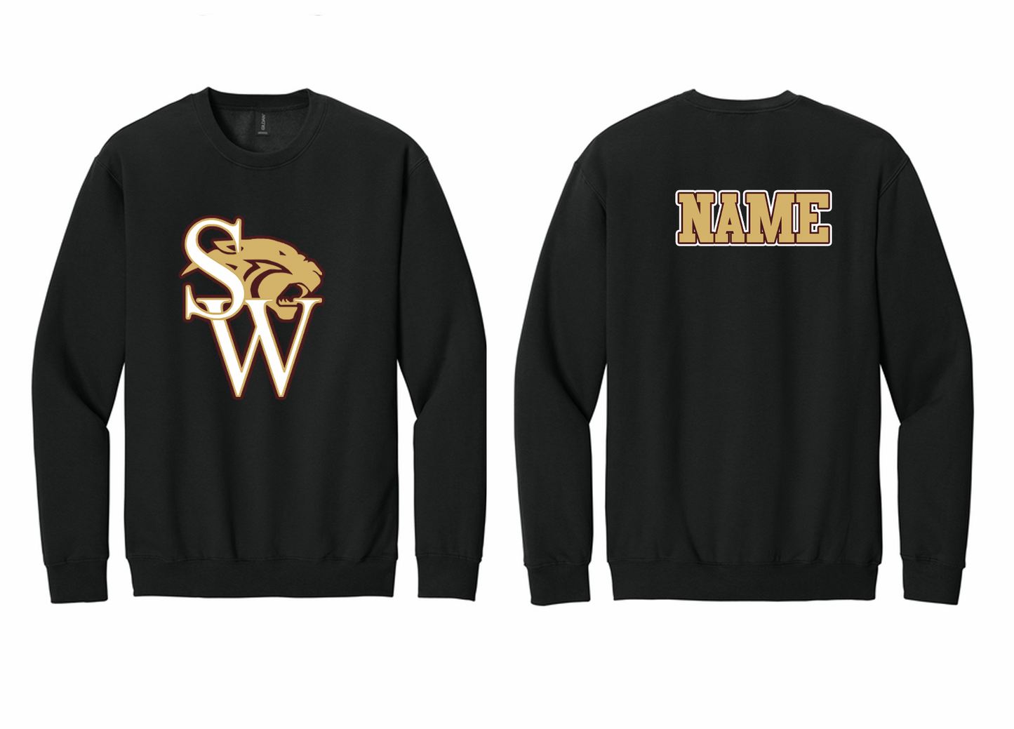 Panthers Large Logo Crewneck