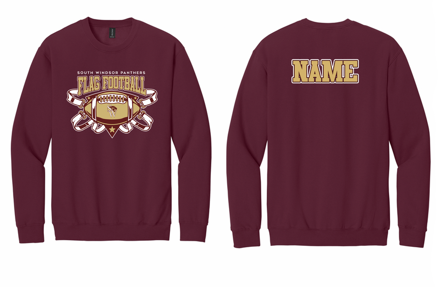 Panthers Flag Football Crewneck