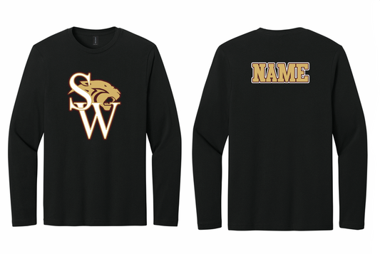 Panthers Large Logo Long-Sleeve T-Shirt