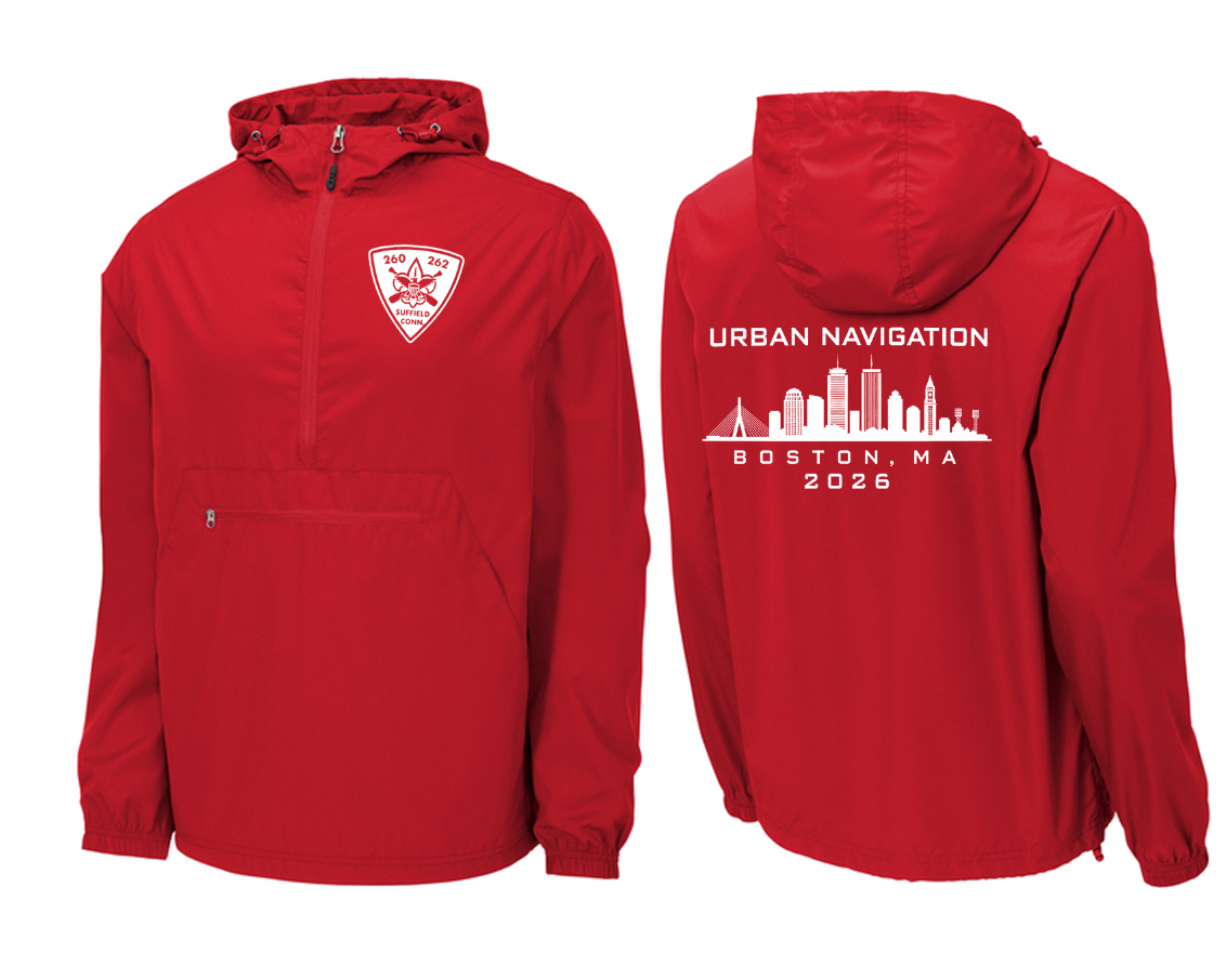 Boston 2026 Sport-Tek® Packable Anorak JST66 (Troop 260/262)