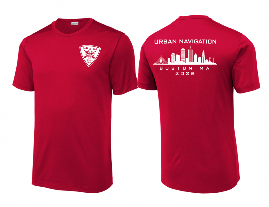 Boston 2026 Performance Short sleeve (Troop 260/262)
