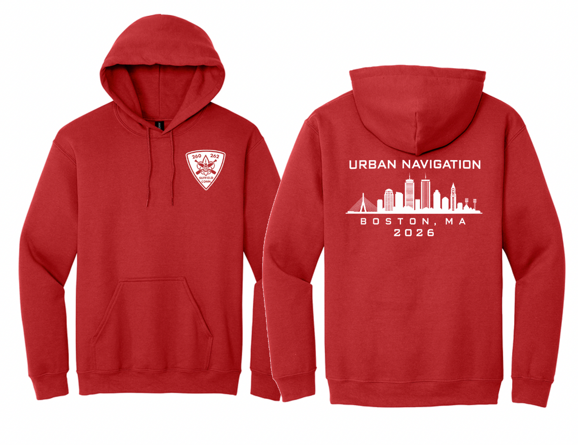 Boston 2026 Urban Navigation Hoodie (Troop 260/261/262)