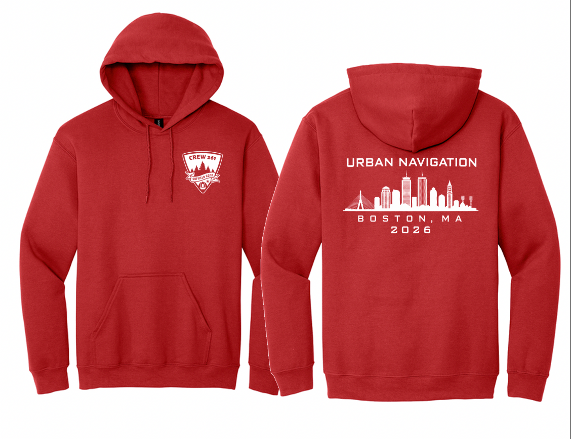 Boston 2026 Urban Navigation Hoodie (Troop 260/261/262)
