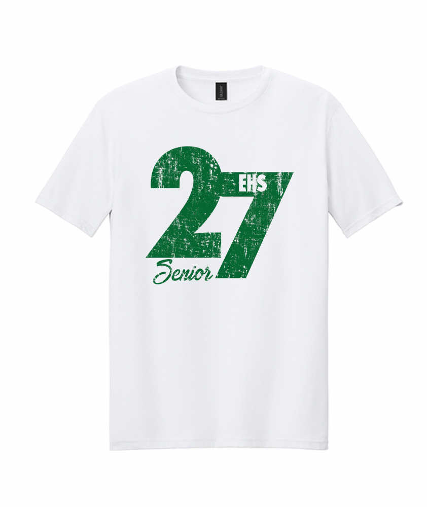 EHS Safe Grad 2027 - Softstyle T-Shirts - Distressed 27'