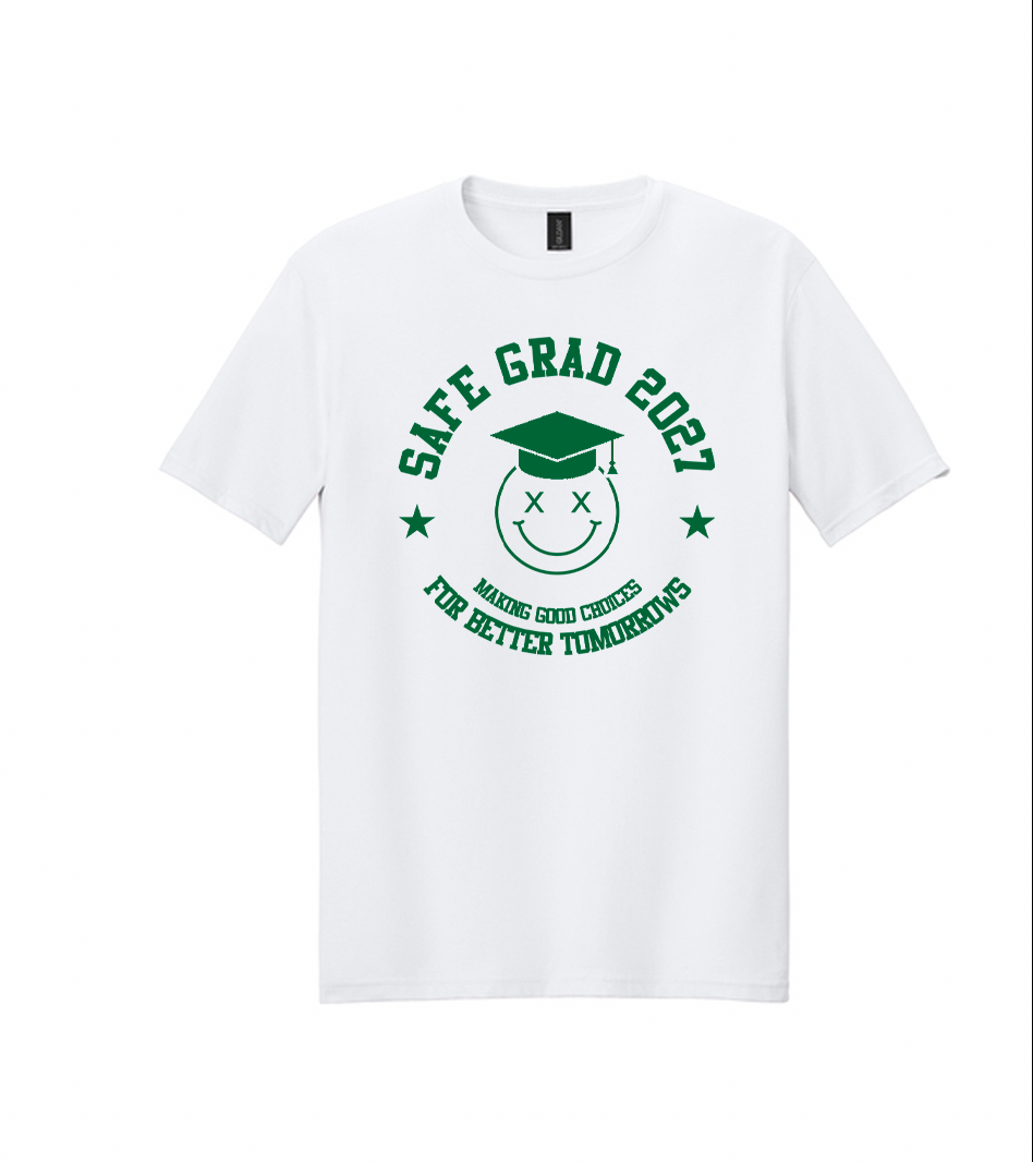 Smiley Safe Grad - Softstyle T-Shirts