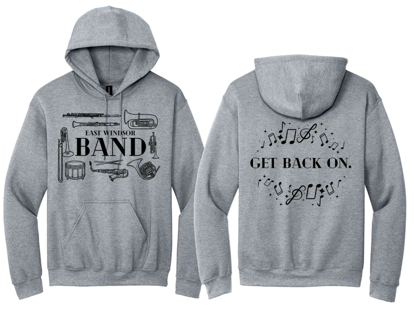 East Windsor Music Department - Cotton Pullover Hoodies