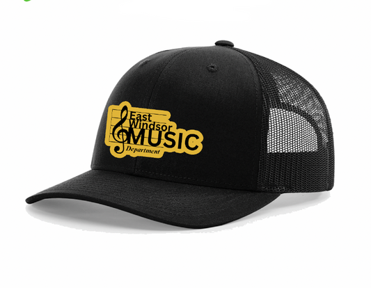 East Windsor Music Department - Richardson 112 Trucker Cap with Leather Patch
