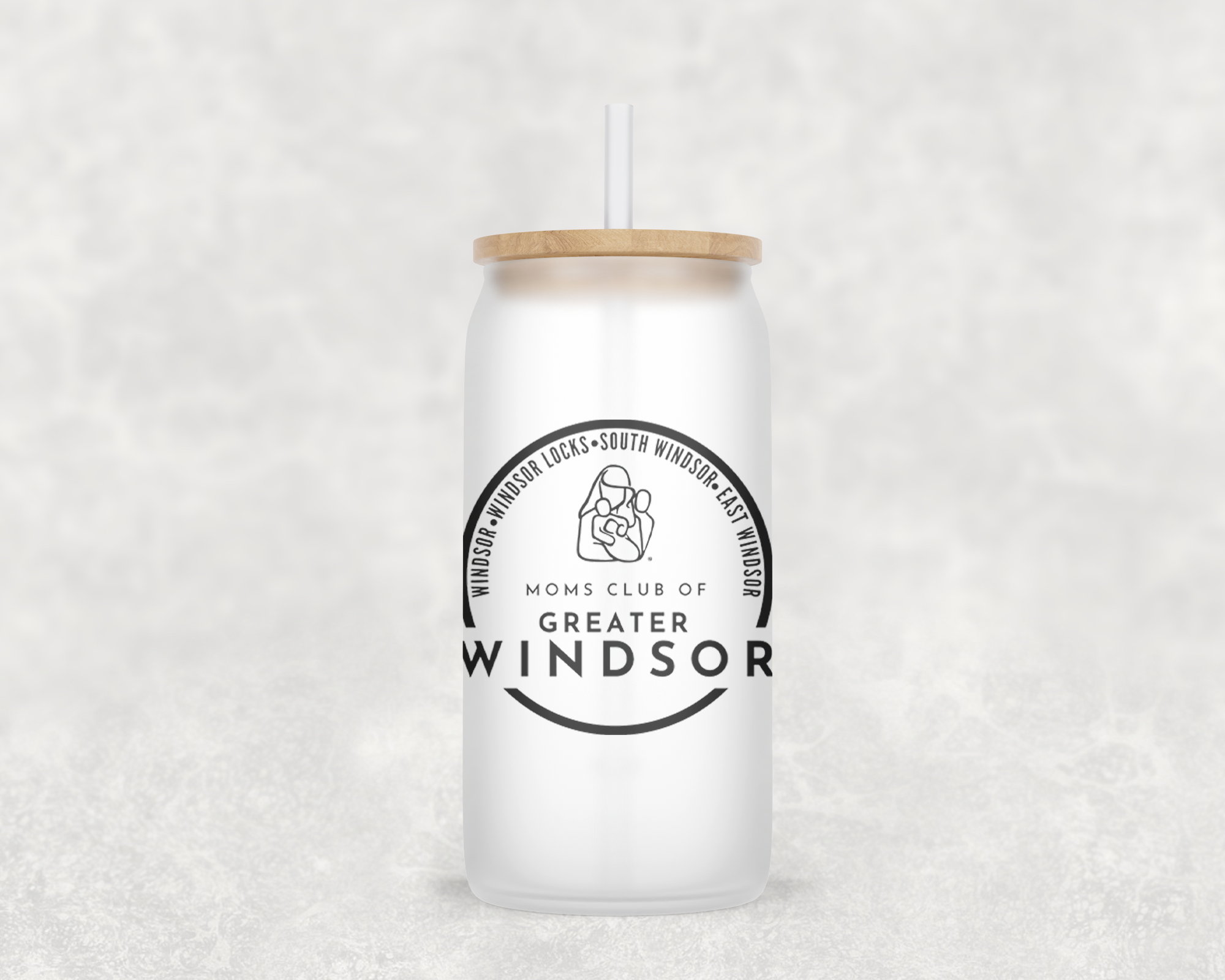 Mom's Club 16oz Bamboo Frosted Drink Cups